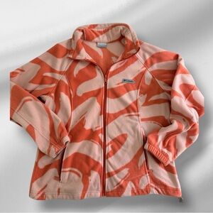 Columbia Women's Benton Springs Printed Full Zip Fleece Jacket XL